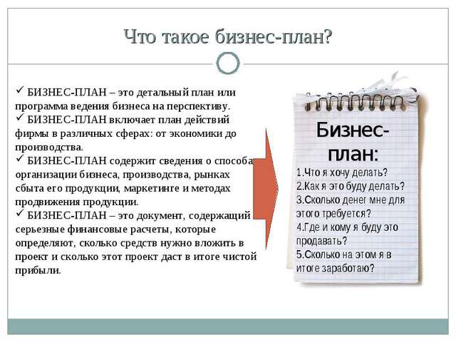 бизнес план проекта пример городов