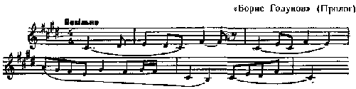 Борис годунов пролог 1 картина оркестровое вступление