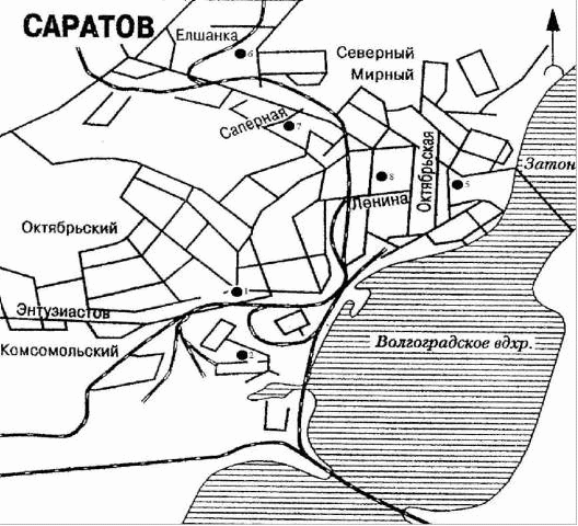 Карта подземных вод саратова