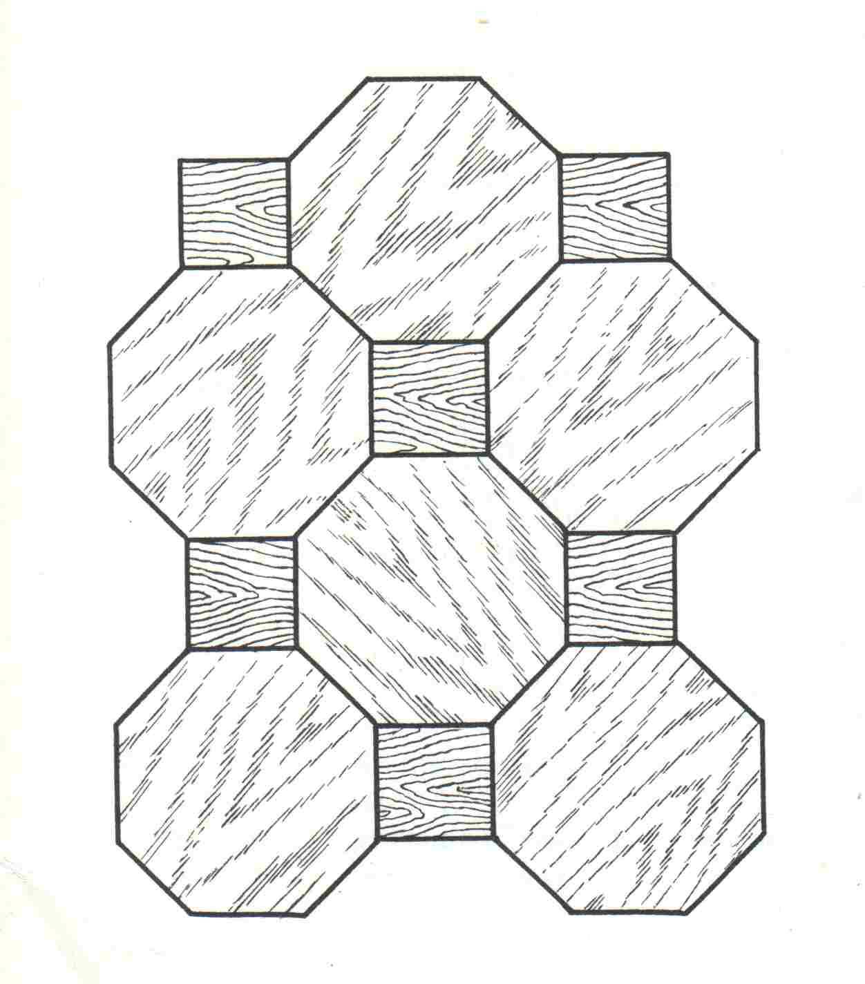 Узоры из многоугольников