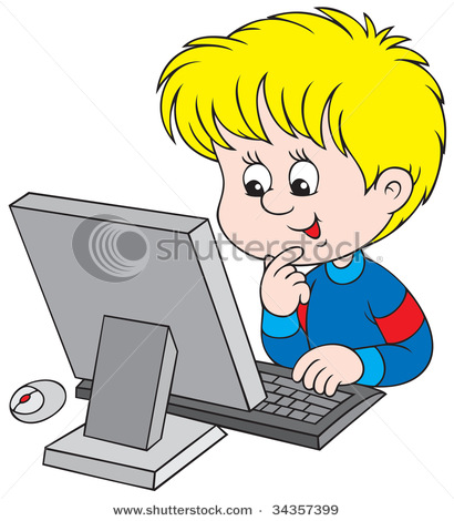 stock_vector_boy_with_computer_34357399