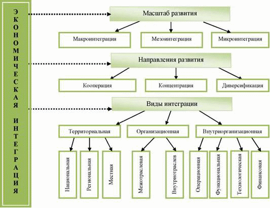 Формы интеграции примеры