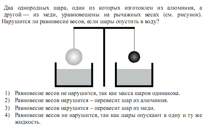 Легкая рейка уравновешена так как показано на рисунке 1 точку