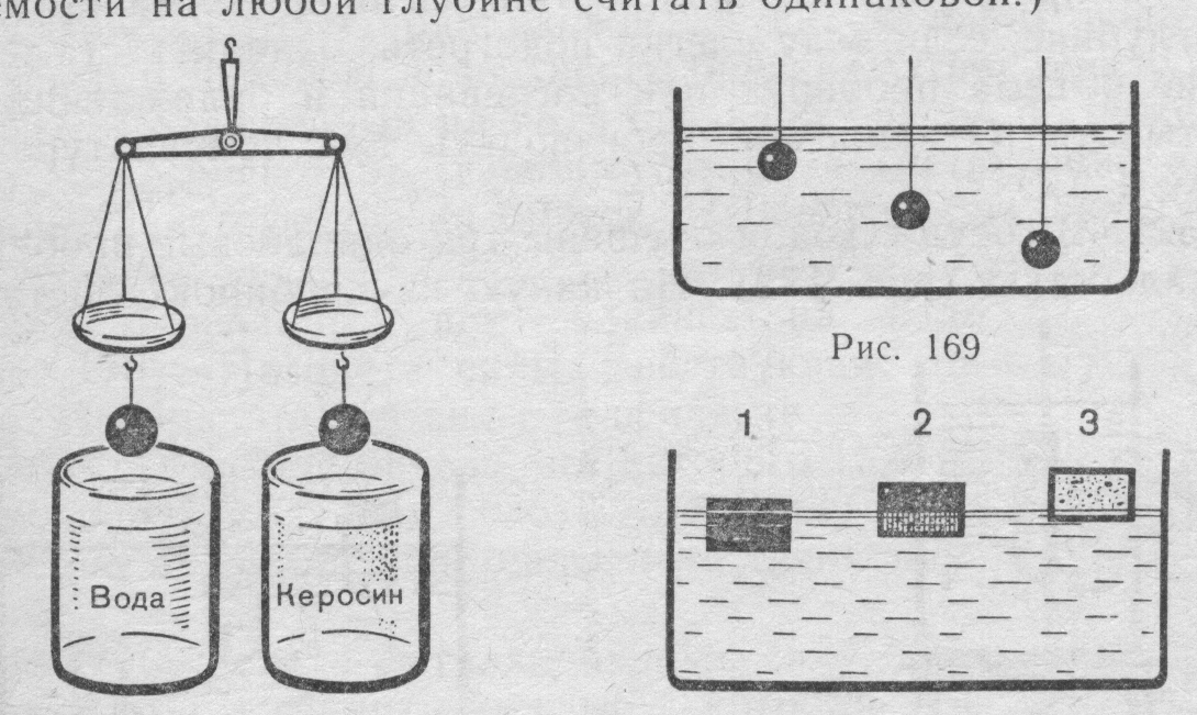 Свинцовую гирьку подвешенную на нити и погруженную в сосуд с водой как показано на рисунке