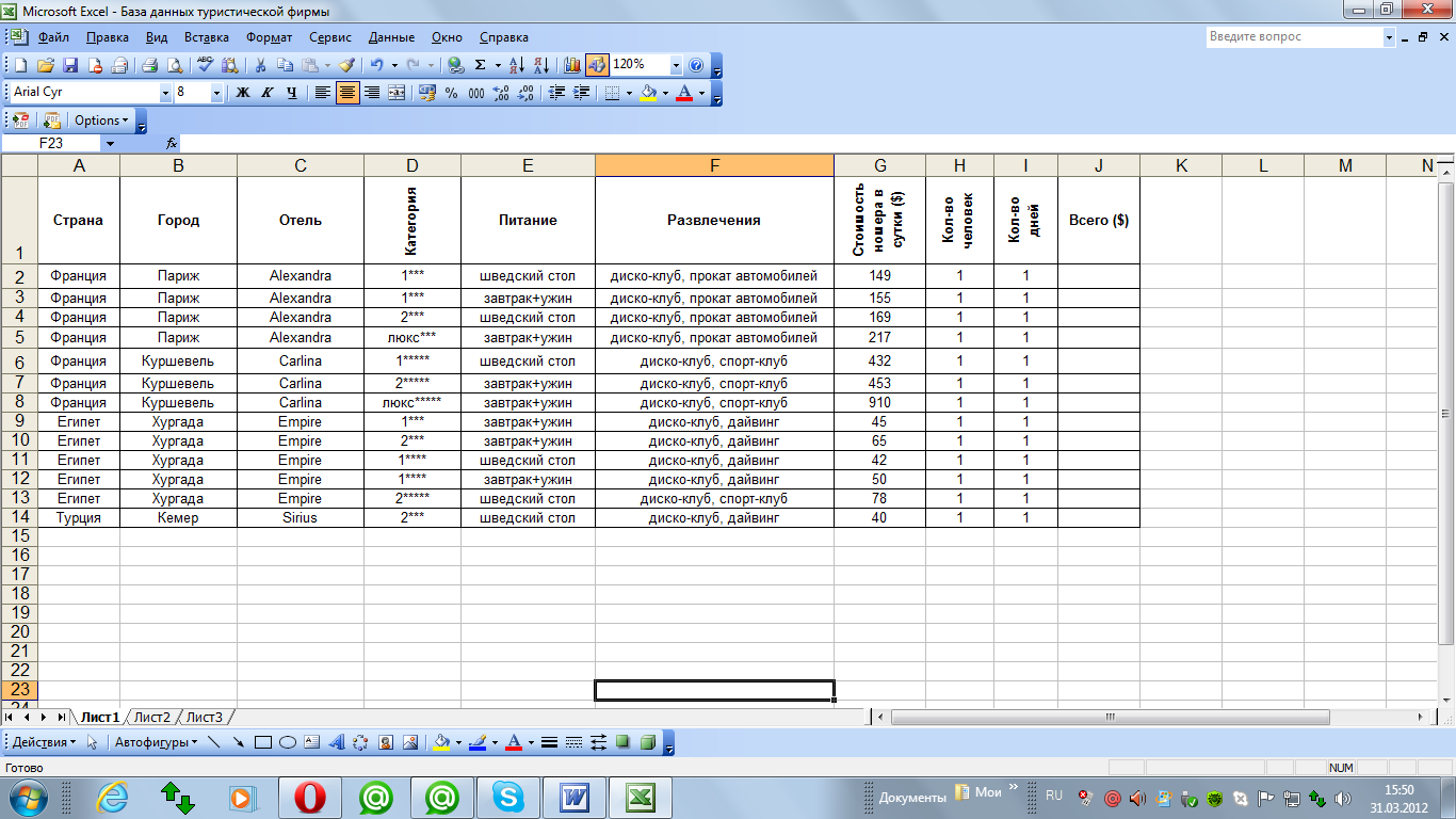 Ms excel таблица данных. Таблица эксель список. Таблица с базой данных в эксель. Таблица по информатике в экселе. Информатика 8 класс таблицы эксель.