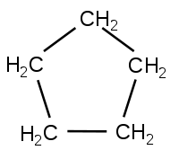 http://upload.wikimedia.org/wikipedia/commons/thumb/e/ed/Cyclopentane.svg/200px-Cyclopentane.svg.png