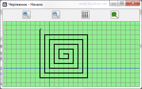 Кумир чертежник спираль. Исполнитель чертежник кумир. Алгоритм для чертежника в кумире. Программа кумир чертежник.