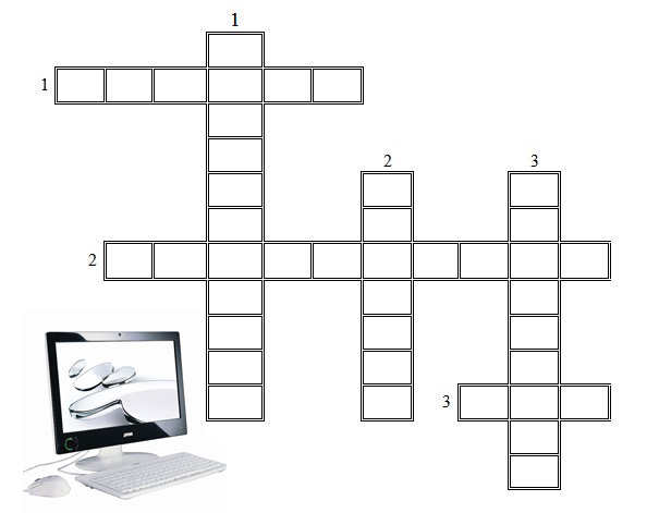 Описание: Кроссворд «Персональный компьютер»