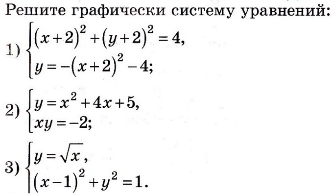 Системы уравнений 9. Системы уравнений с двумя переменными 9 класс тренажер. Графически решить систему уравнений с двумя переменными 9 класс. Решить графически систему уравнений 9 класс. Графическое решение системы уравнений 9 класс.