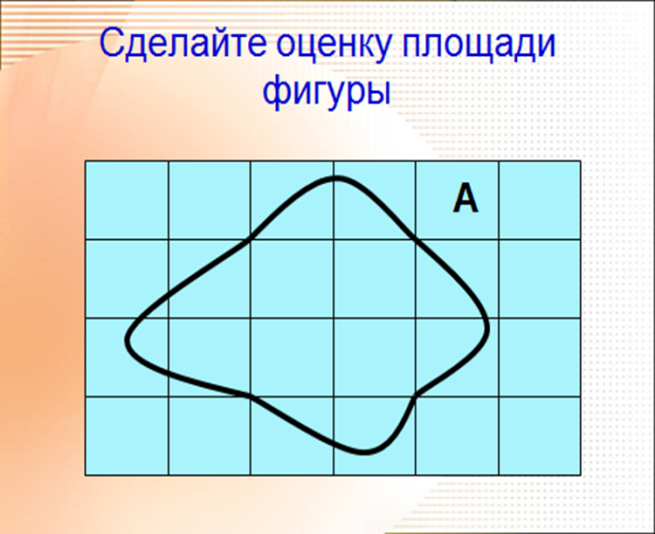 Измерение площади с помощью палетки презентация 4 класс школа россии